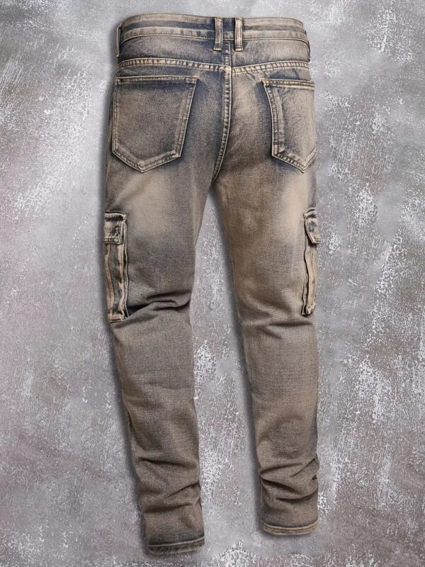 DNK jean cargo kaki vintage