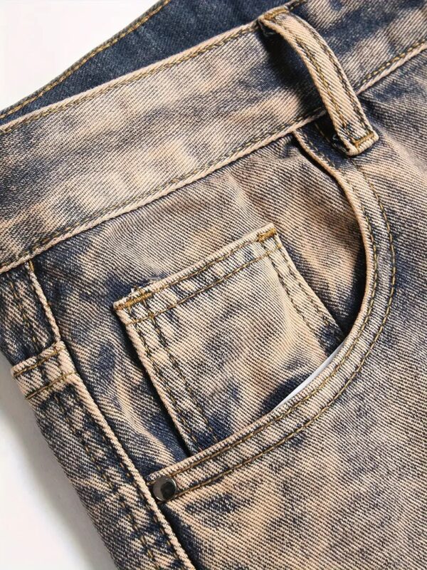 DNK jean cargo kaki vintage – Image 3