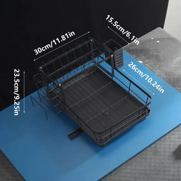 Égouttoir à Vaisselle en Acier – Image 4